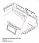 Dachrahmenverkleidung T3 255867629 3BX Dachrahmenverkleidung T3 255867629 3BX