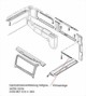 Dachrahmenverkleidung T3 255867614 3BX Dachrahmenverkleidung T3 255867614 3BX
