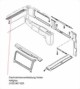 Dachrahmenverkleidung T3 255867625 3BX Dachrahmenverkleidung T3 255867625 3BX