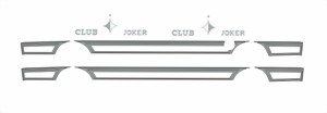 Dekorfoliensatz Club T3 255070001S