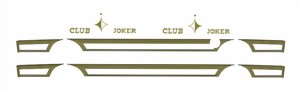 Dekorfoliensatz Club T3 255070001G