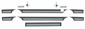 Dekorfoliensatz Joker T3 255070002S