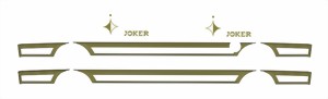 Dekorfoliensatz Joker T3 255070005
