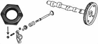 Mutter fr Ventileinstellschraube T2 N0111525