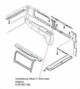Verkleidung C-Säule T3 255867295 3BX Verkleidung C-Säule T3 255867295 3BX