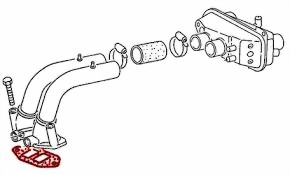 Dichtung Ansaugkrmmer 025129717C